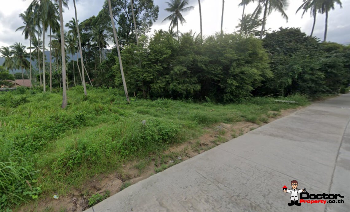 Flat land 5296 sqm in Lamai, Koh Samui – For Sale